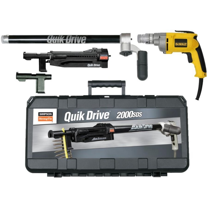 Medium Duty Fastening Subfloor, Deck, Drywall with DeWalt Drill 2500 RPM