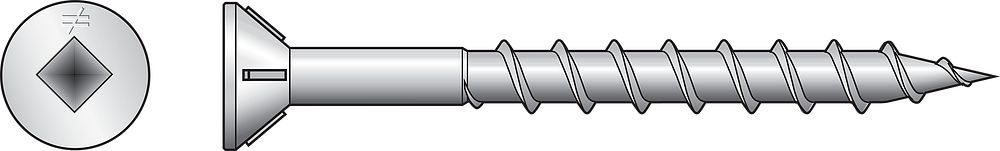 WSC Wood Screw #8 - 1 1/4" (Pack of 2500)