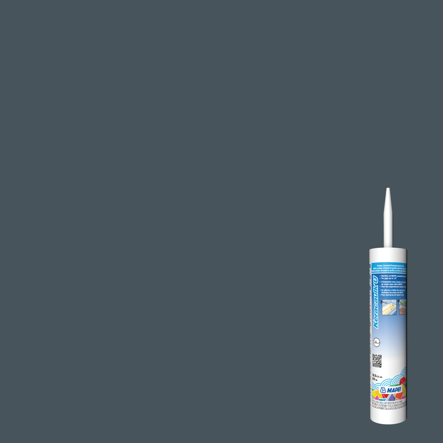 Keracaulk U Unsanded Siliconized Acrylic Caulk #5232 Night Sky 311 mL