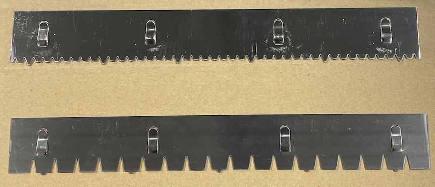 V-Notched Trowel Combo Pack Gizmos (Pack of 2)