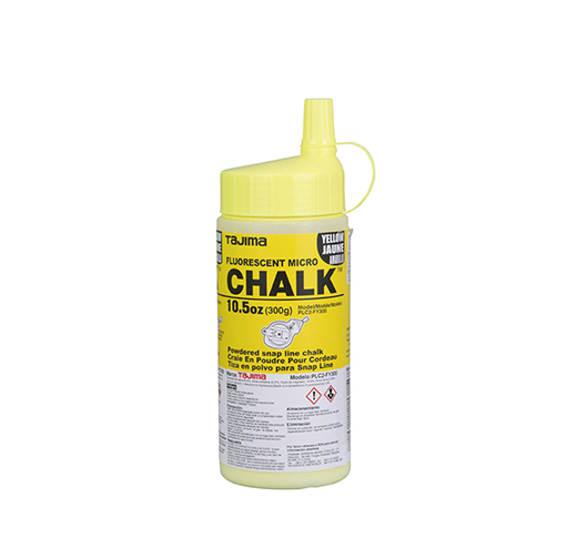 Poudre à marquer pour Snap Line Fluorescent Micro Chalk Yellow 10.5 oz