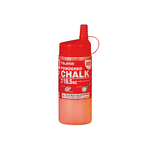 Tajima - Micro Chalk ultra-fine powder chalk - 10.5 oz. Red