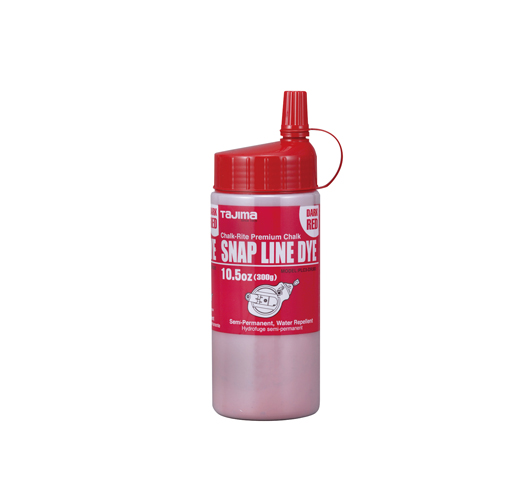 Snap Line Dye Craie de marquage permanent ultra-fine - 10.5 oz. Rouge Foncé