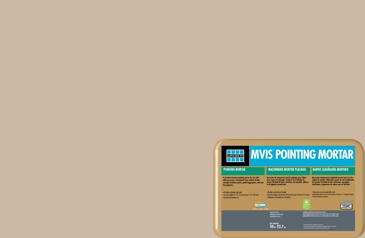 Latte Mvis Pointing Mortar