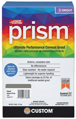 Sanded Grout Prism Color Consistent #646 Coffee Bean 17 lb