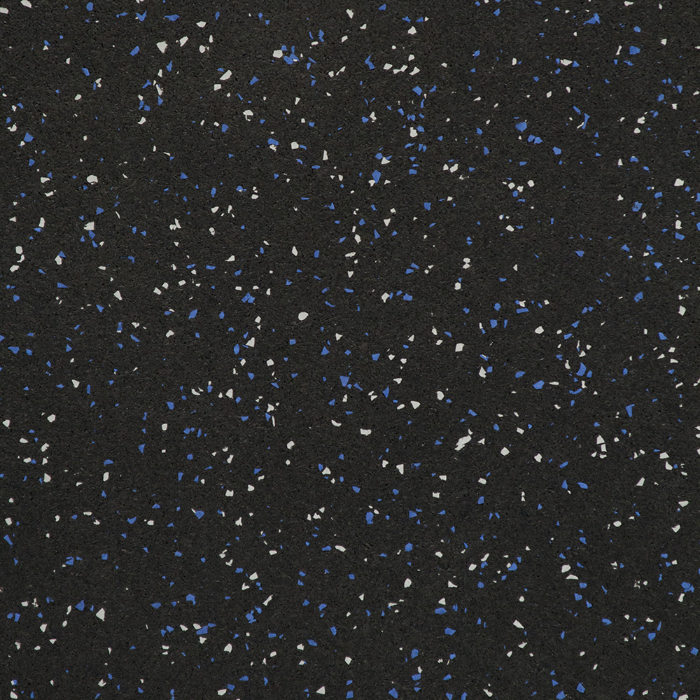 Rubber Tiles Recoil Square #378 Cobalt Light Gray 36" x 36" - 9.5 mm