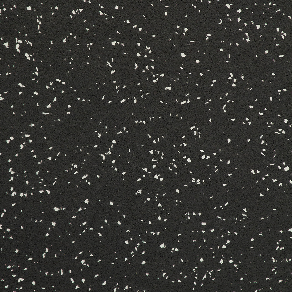 Tuiles de caoutchouc Recoil Carrée #131 Bisque 20% de flocons 36" x 36" - 9.5 mm