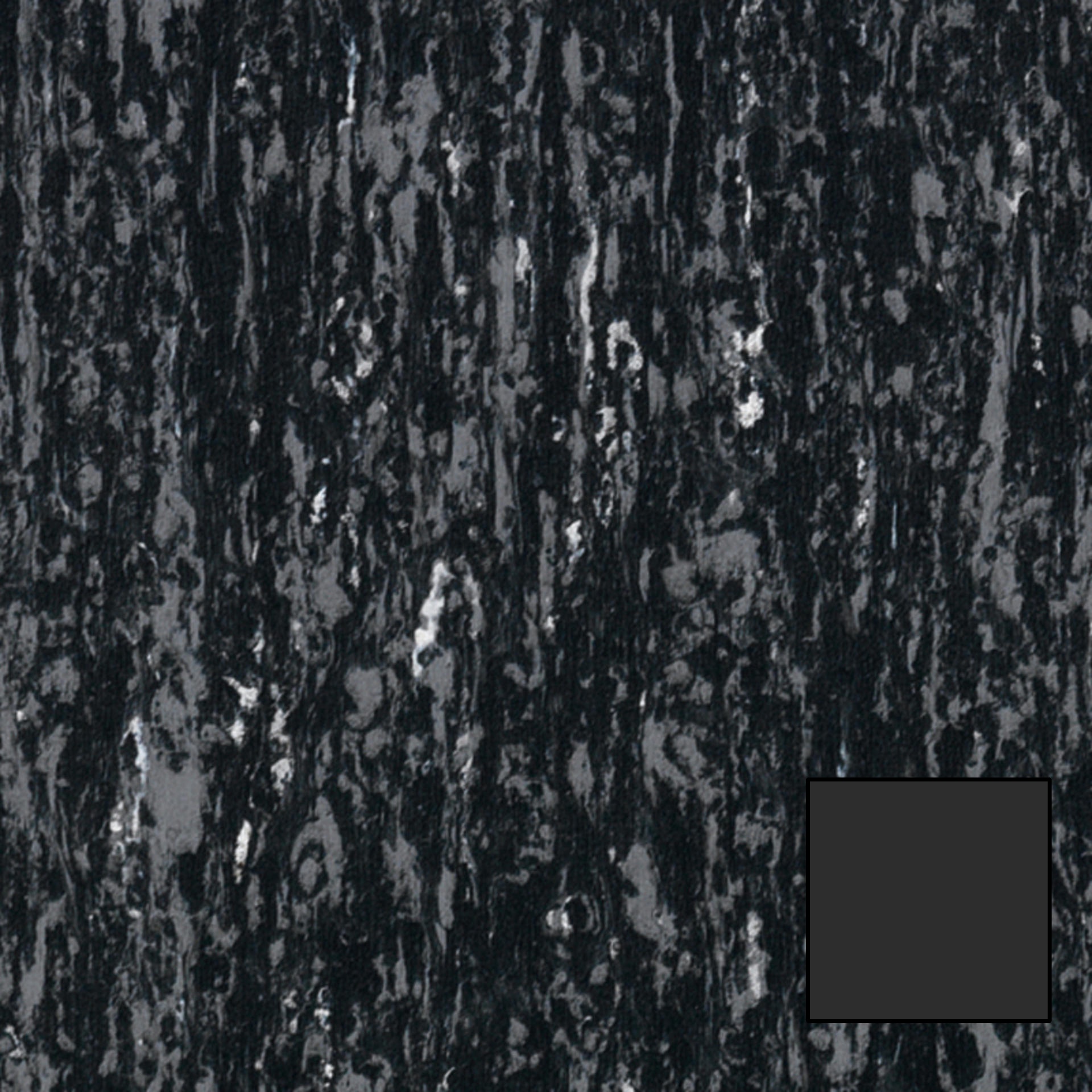 Homogeneous Vinyle Roll iQ Optima #845 Stroke of Midnight B 6.5' - 2 mm (Sold in Sqyd)