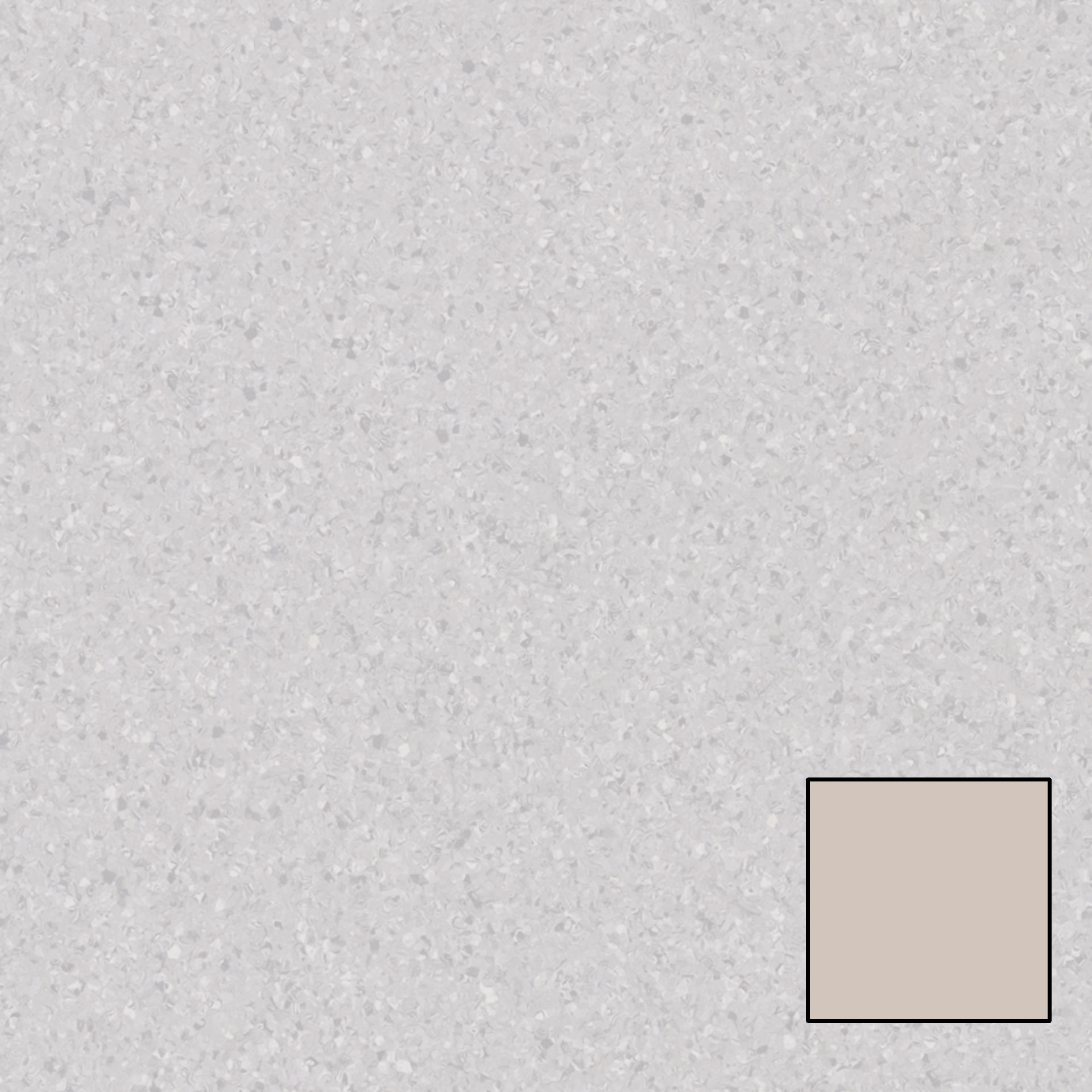 Homogeneous Vinyl Roll Melodia #964 Silver Lining 6.56' - 2 mm (Sold in Sqyd)