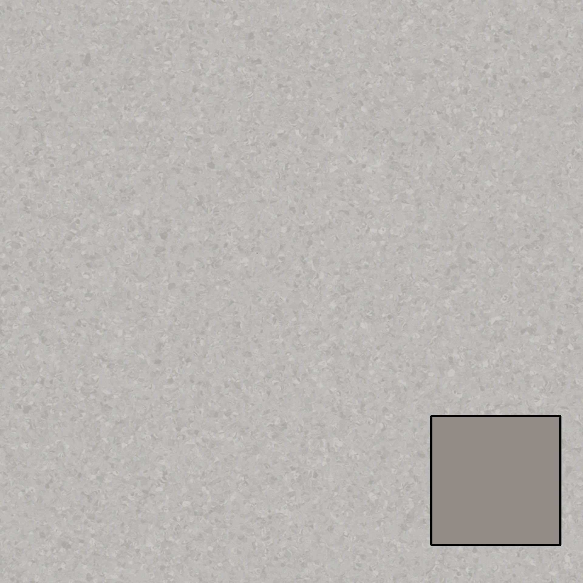 Homogeneous Vinyl Roll Melodia #965 Grey Matter 6.56' - 2 mm (Sold in Sqyd)