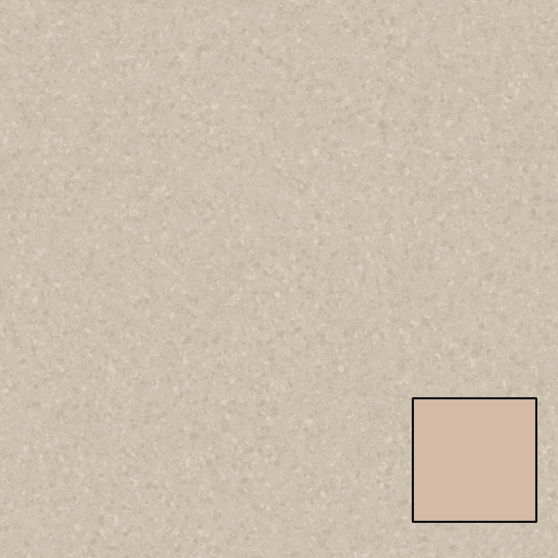 Homogeneous Vinyl Roll Melodia #973 Sand Dollar 6.56' - 2 mm (Sold in Sqyd)