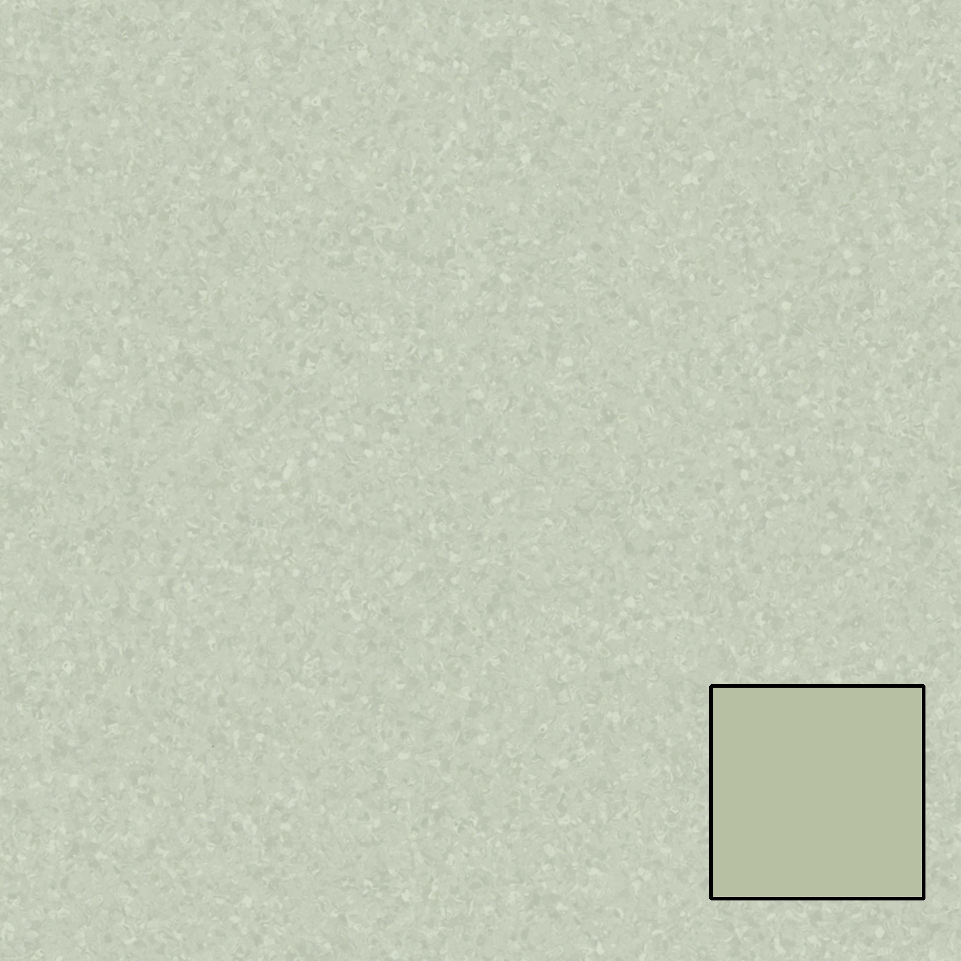 Homogeneous Vinyl Roll Melodia #975 Sage Green 6.56' - 2 mm (Sold in Sqyd)