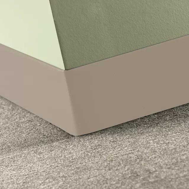 Baseworks Thermoset Rubber 1/8" (Type TS) - TSBT 49 4" TOELESS #49 Beige - Wall Base 120'