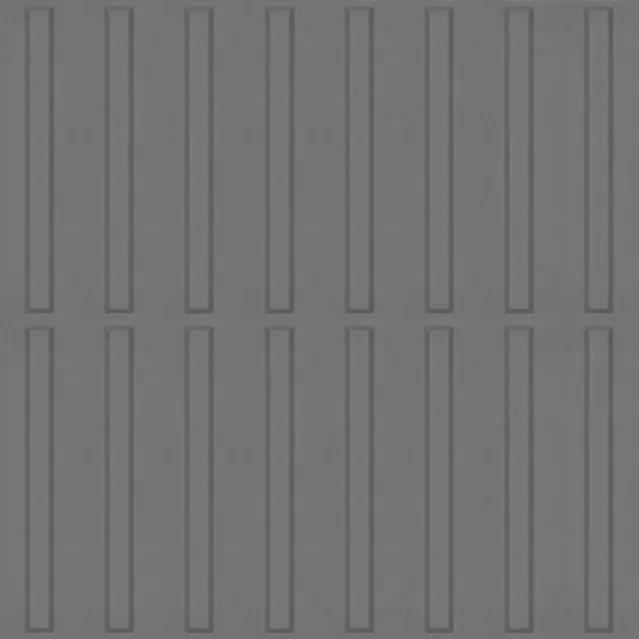 Tactile Guiding Tile in Rubber - Tactile Guide Solid #63 Burnt Umber 24" x 24"