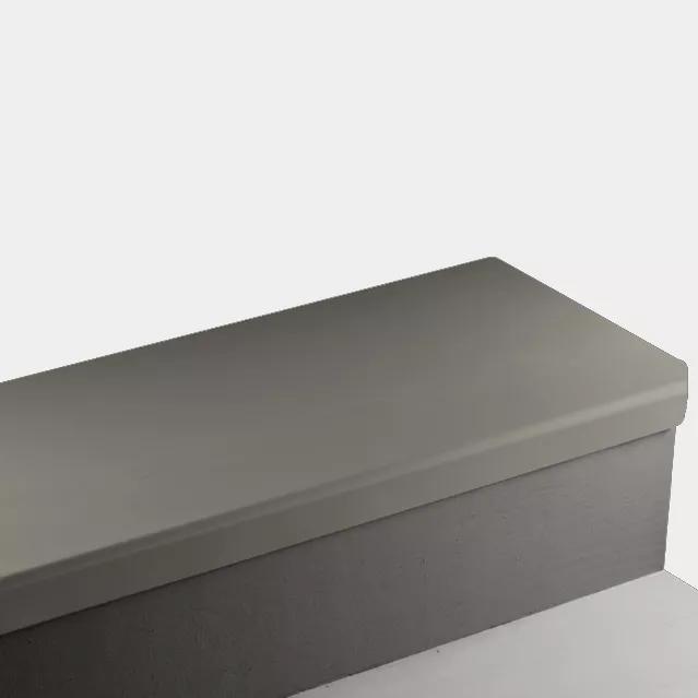 Vinyl Stair Treads - ST TA6 RD Service Weight #TA6 Bedrock - No Insert 48"