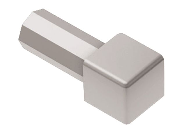 QUADEC In/Out Corner 90° Anodized Aluminum Satin 1/2" (12.5 mm)