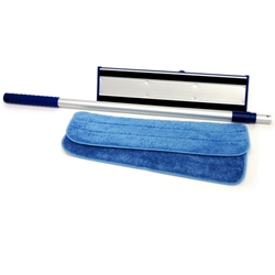 Silver Clean Pro Microfiber Mop & Pads Kit 16 1/2" (Pack of 2)