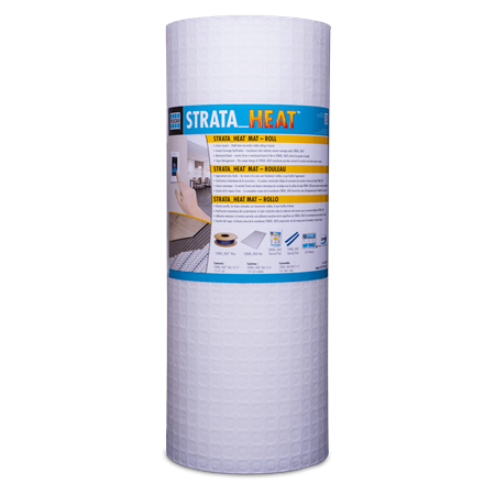 Membrane de désolidarisation Strata-Heat Mat en rouleau 39" x 49' 6" (161 pi²)