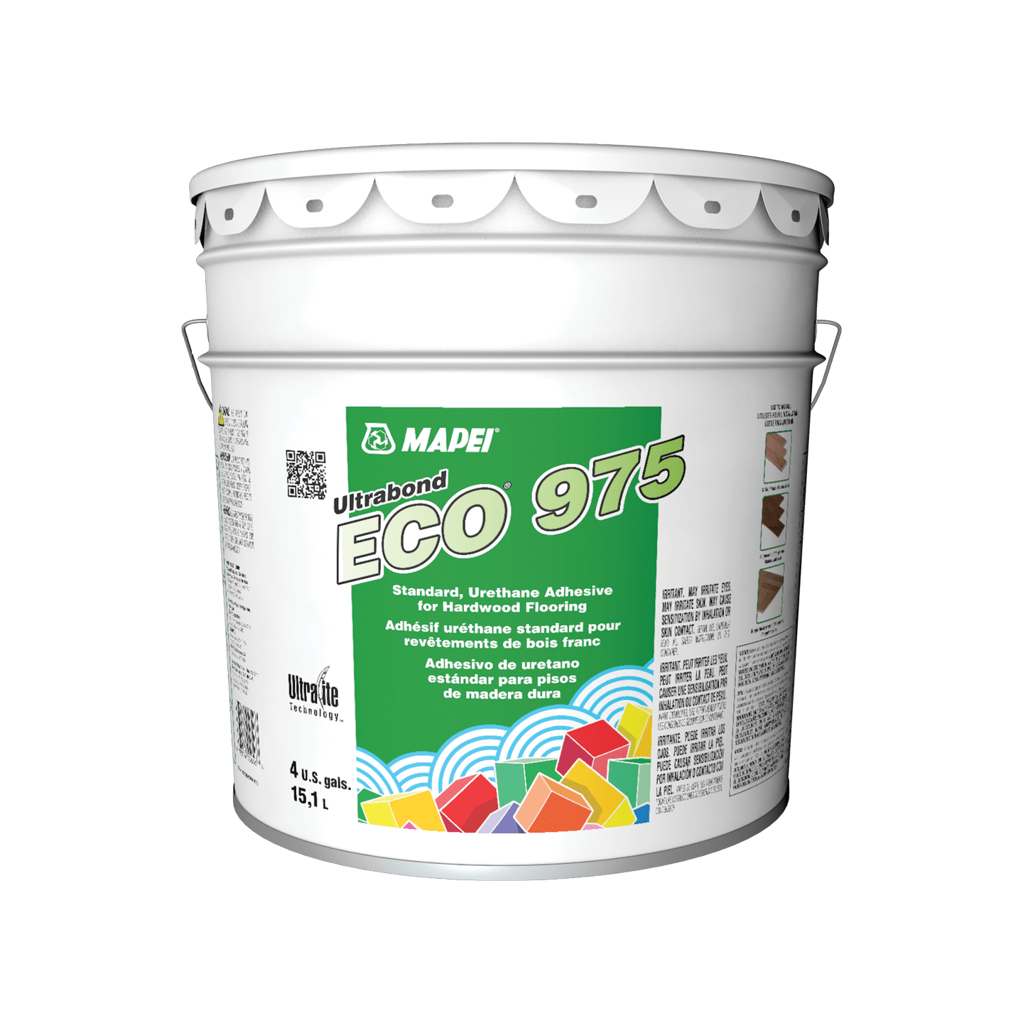 Ultrabond Eco 975 Adhésif uréthane standard pour planchers de bois franc 4 gal