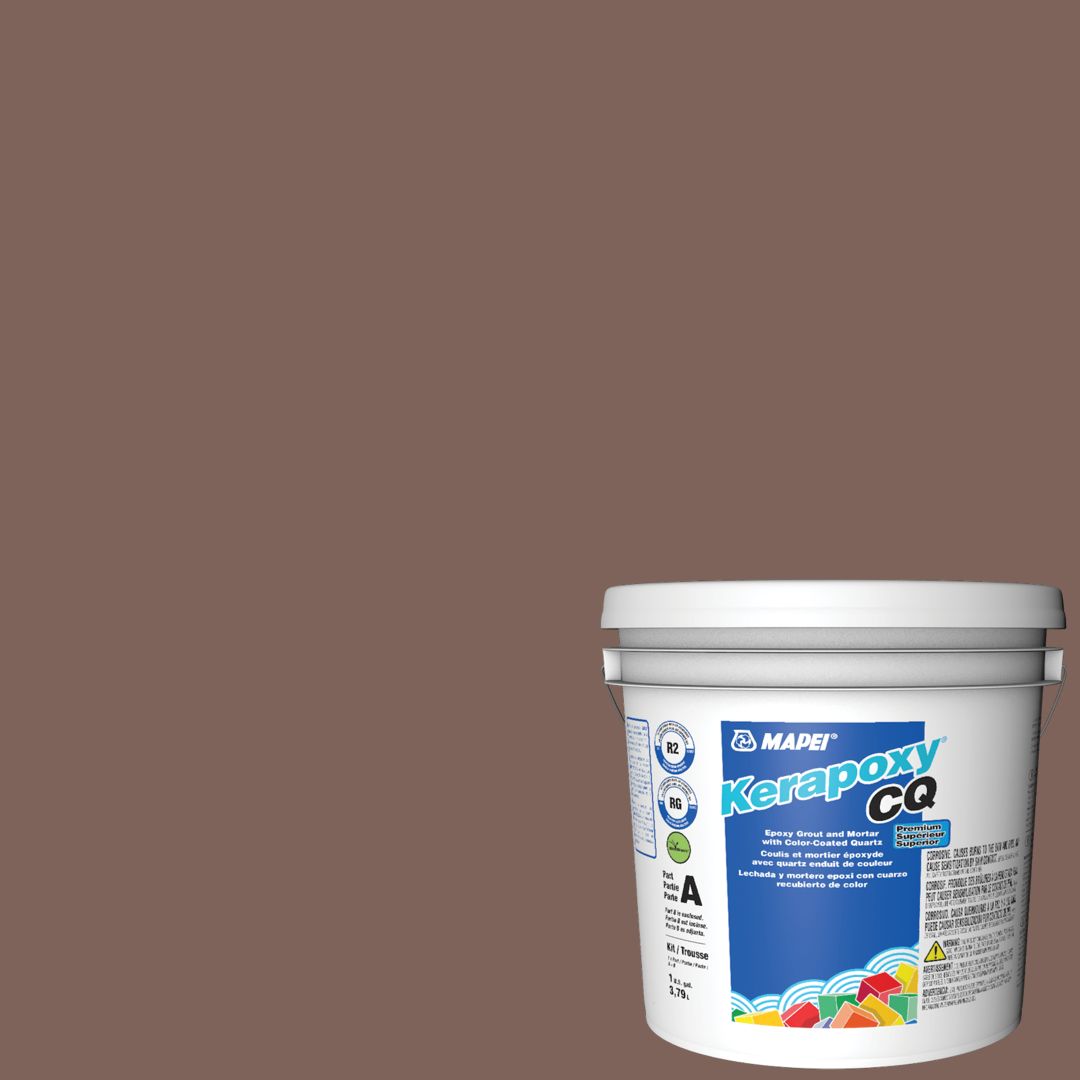 Kerapoxy CQ Premium Epoxy Grout with Color-Coated Quartz #5226 Nutmeg 3.79 L