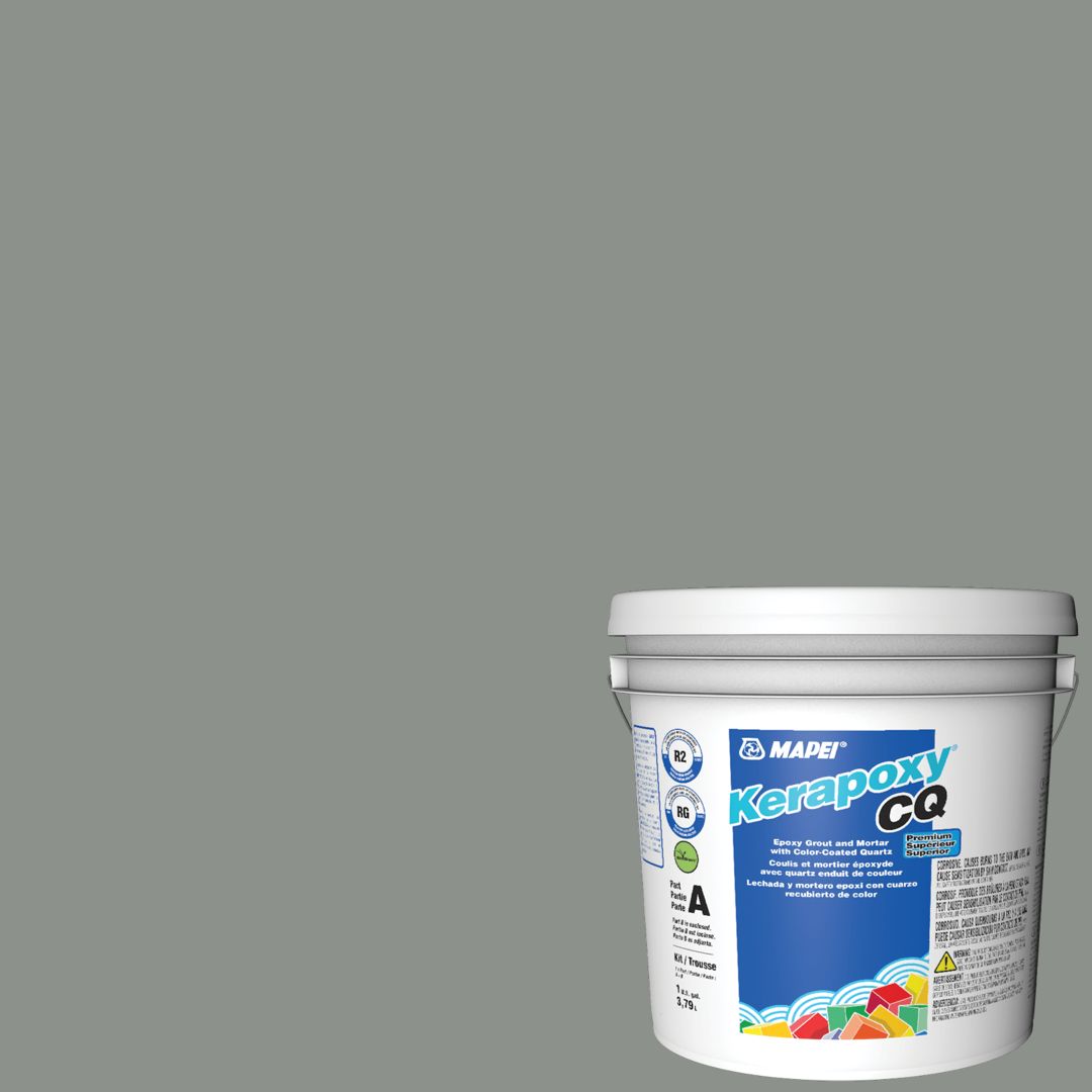 Kerapoxy CQ Premium Epoxy Grout with Color-Coated Quartz #5228 Cavern Moss 3.79 L