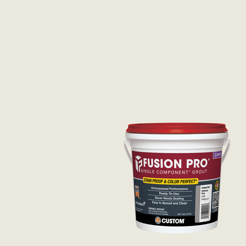Sanded Grout Fusion Pro Single Component #381 Bright White 3.78 L
