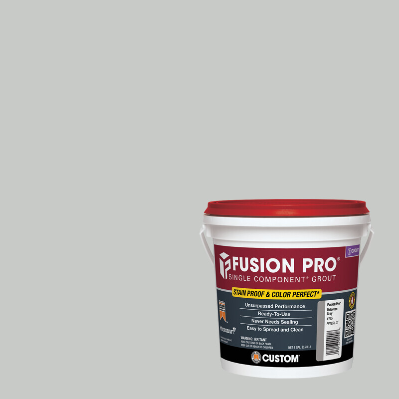 Sanded Grout Fusion Pro Single Component #544 Rolling Fog 3.78 L
