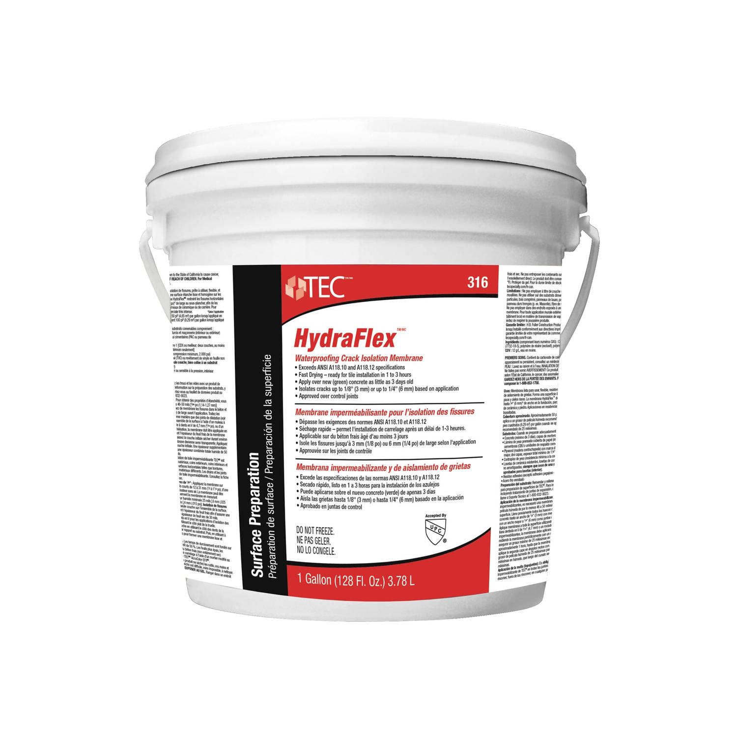 Crack Isolation Membrane HydraFlex 3.68 L (50 sqft)