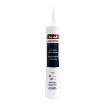 Adhésif pour bois d'ingénierie et bois franc AD-860 858 ml (paquet de 12)
