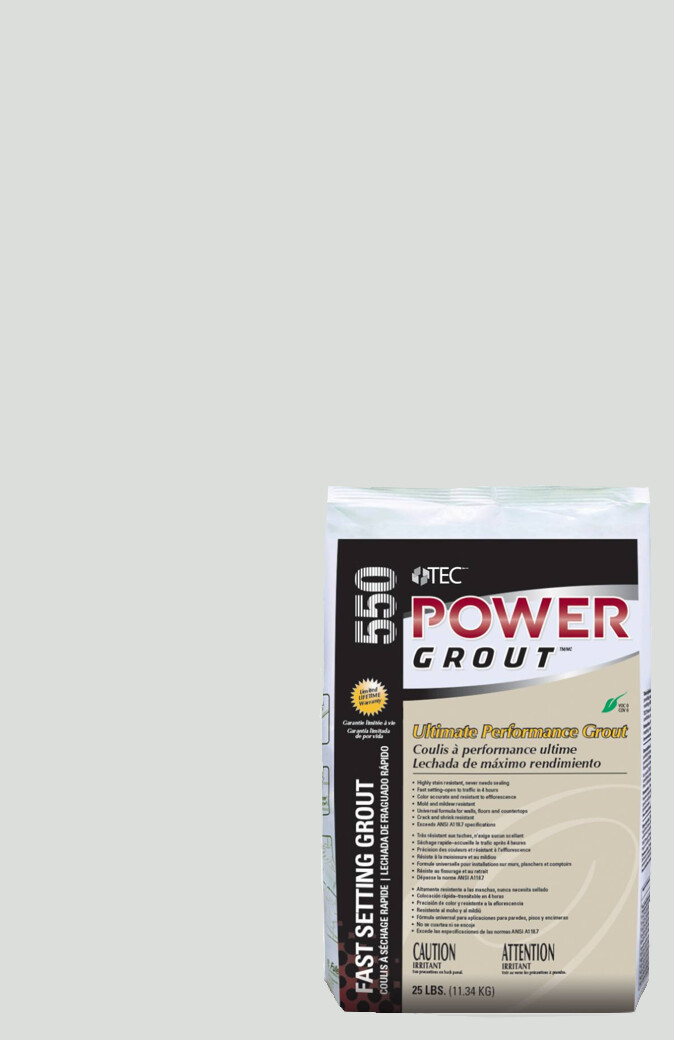 Tile Grout Power Grout #905 Light Cool Grey 11.34 kg