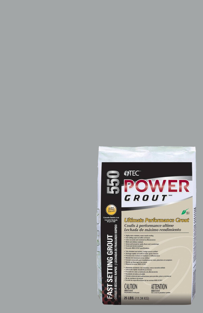 Tile Grout Power Grout #937 Steel Grey 11.34 kg