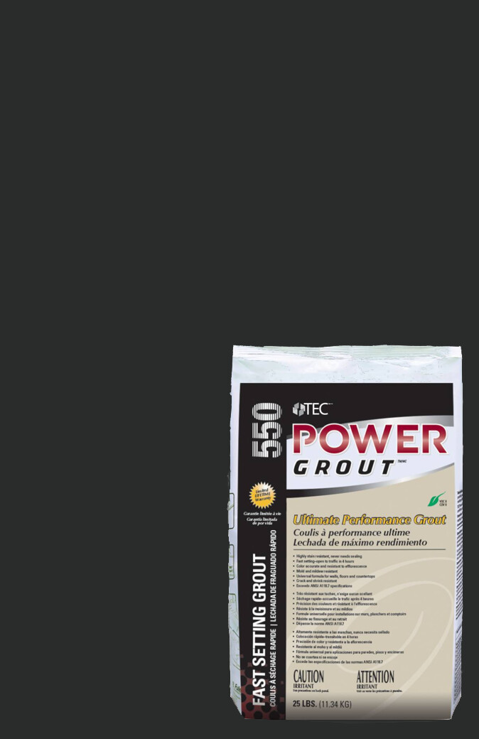 Tile Grout Power Grout #950 Jet Black 11.34 kg
