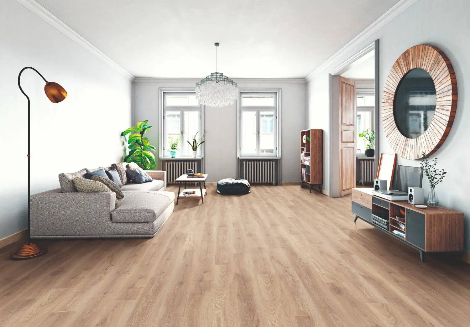 Laminate Flooring Dreamfloor Advance Luna 7-5/8" x 47.5"