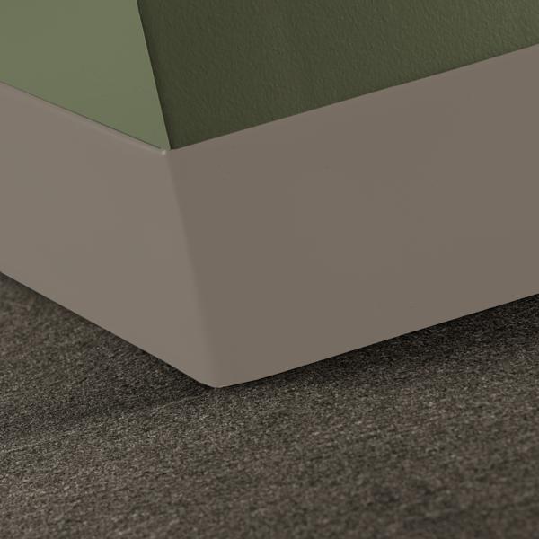 Rubber Wall Base Duracove Thermoplastic Rubber 1/8" (Type TP) TOE Duracove #80 Fawn - 1/8" (3 mm) x 4-1/2" x 120'