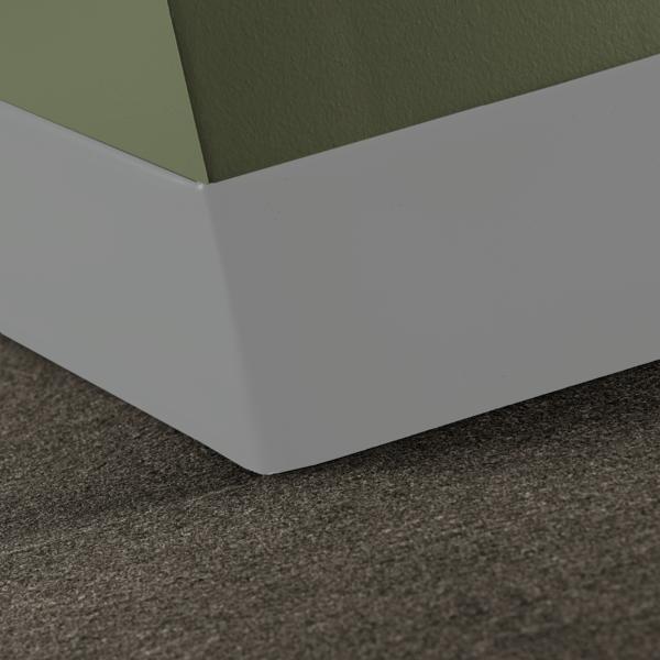 Rubber Wall Base Duracove Thermoplastic Rubber 1/8" (Type TP) TOE Duracove #TA5 Colonial Grey - 1/8" (3 mm) x 4-1/2" x 120'