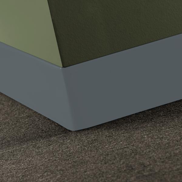 Traditional Vinyl #71 Storm Cloud sans pied base murale 2-1/2" x 120' - 1/16"