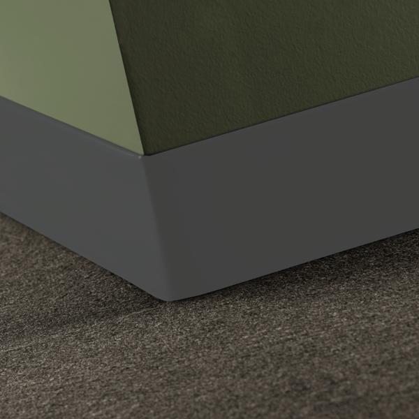 Traditional Vinyl #63 Burnt Umber Toeless Wallbase 2-1/2" x 120' - 1/8"