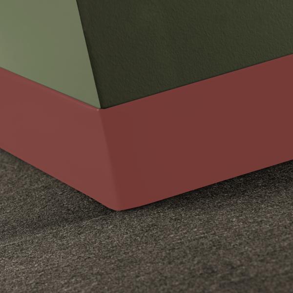 Traditional Vinyl #VL7 Sailor Red sans pied base murale 4" x 120' - 1/16"