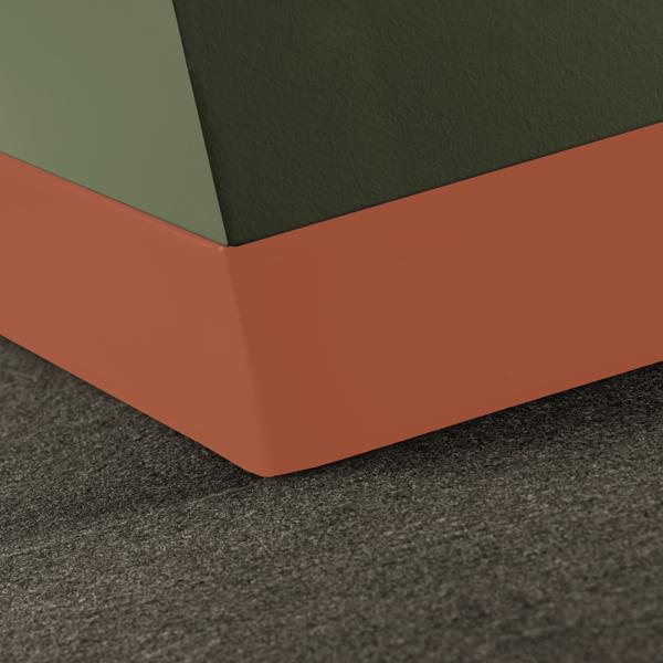 Traditional Vinyl #VM1 Hot Spice sans pied base murale 4" x 120' - 1/16"
