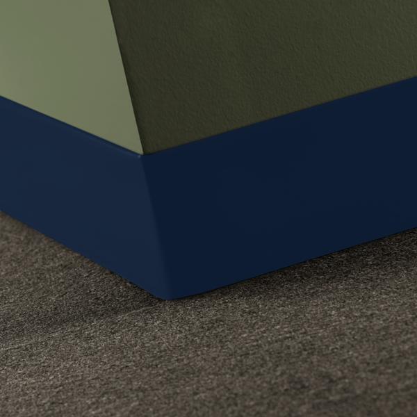 Traditional Vinyl #TH2 Blue Intensity sans pied base murale 4" x 120' - 1/8"