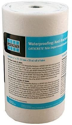 Reinforcing Fabric Roll for Liquid Waterproofing Membrane Laticrete 9235 - 6" x 75' (37.5 sqft)