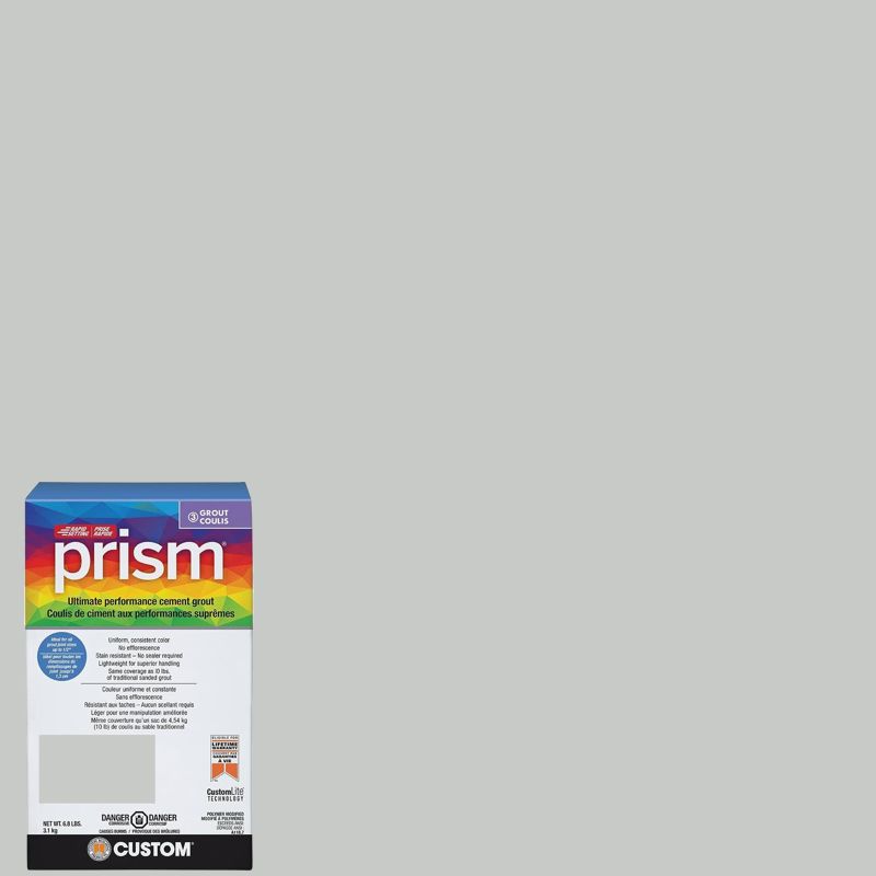 Custom Building Products Prism #544 Rolling Fog 17 lb. Ultimate Performance Grout