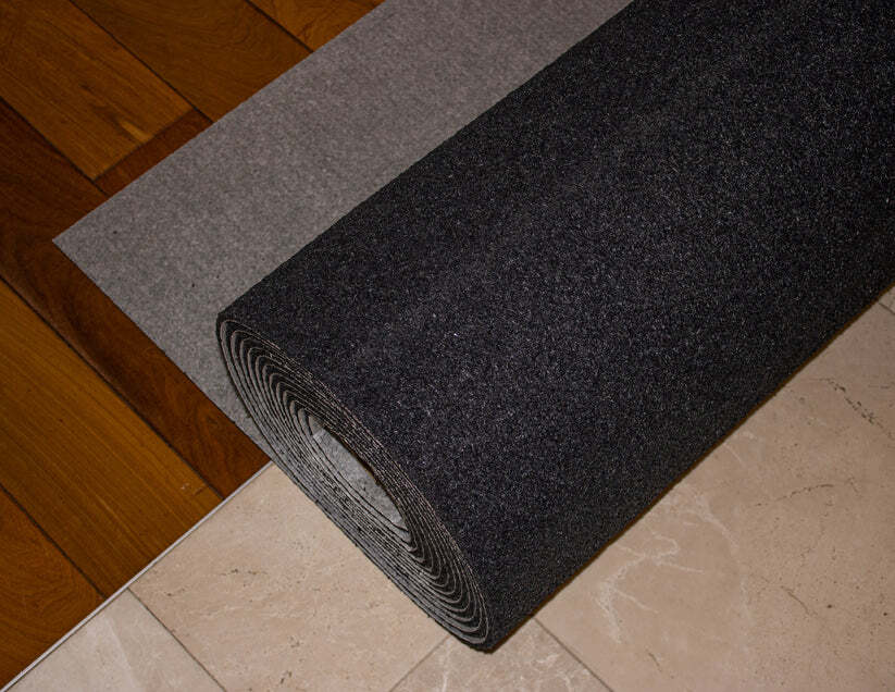 Acoustic Underlayment Duracoustic Rubber 54" x 24' - 8 mm (108 sqft)