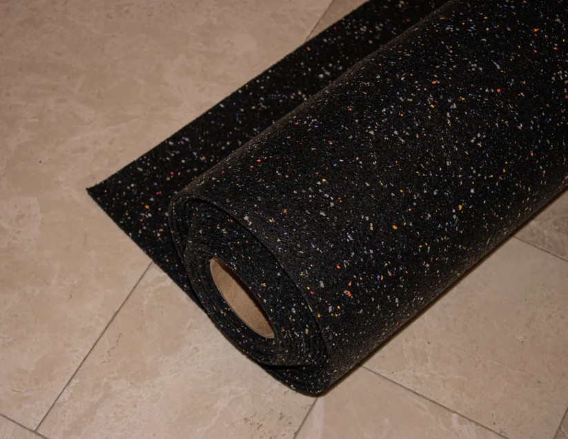 Acoustic Underlayment Duraquiet Rubber 60" x 30' - 3 mm (150 sqft)