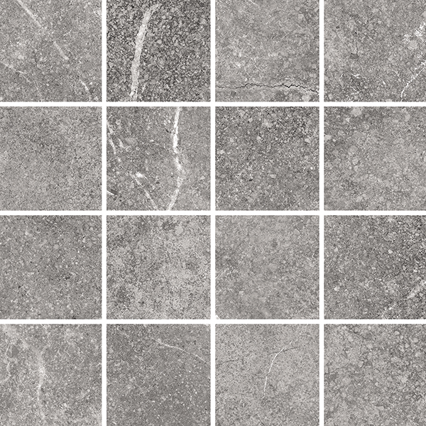Mosaic Soapstone Gray Matte 12" x 12"