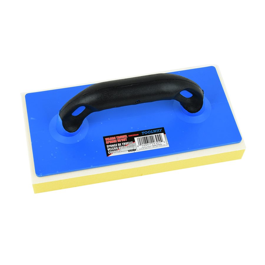 Sponge Float With Cuts Velcro Sponge "Removable" 5 1/2" x 11"