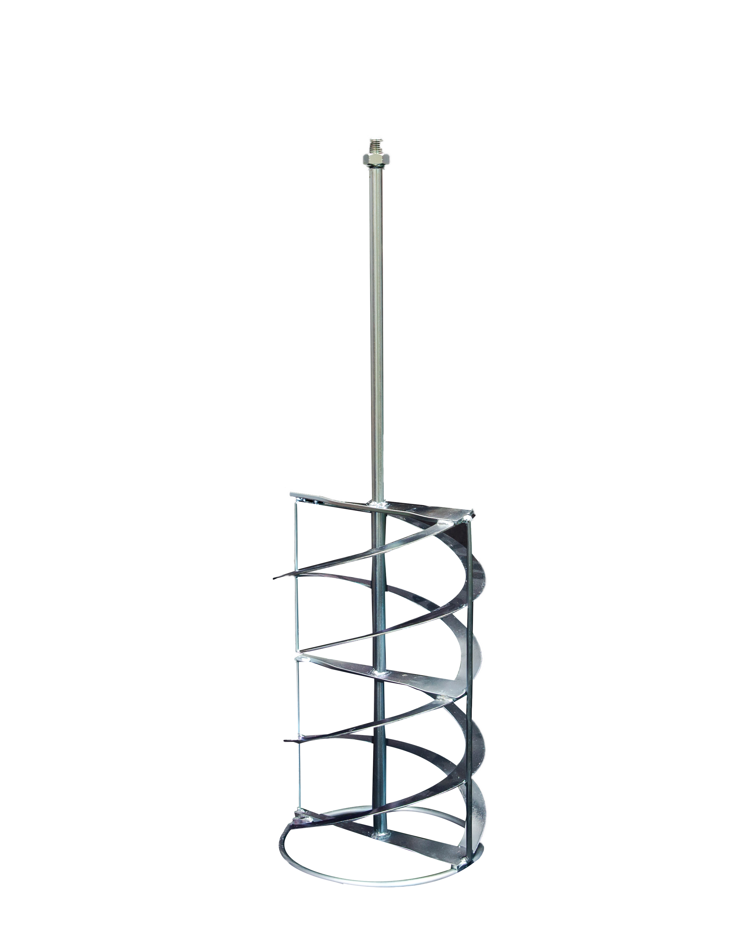 Standard Mixing Paddle Helix Full Batch Mega Hippo Shatf Zinc-plated Steel