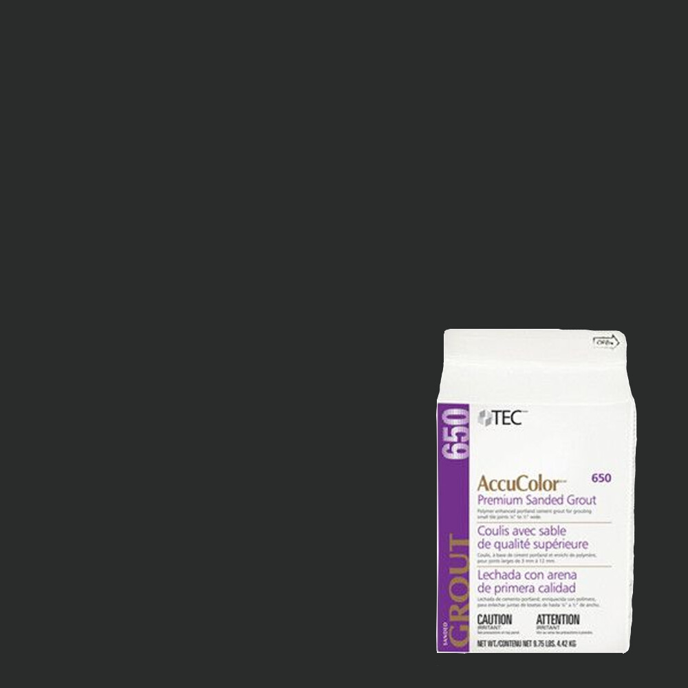 Sanded Grout AccuColor Premium #950 Jet Black 4.5 kg