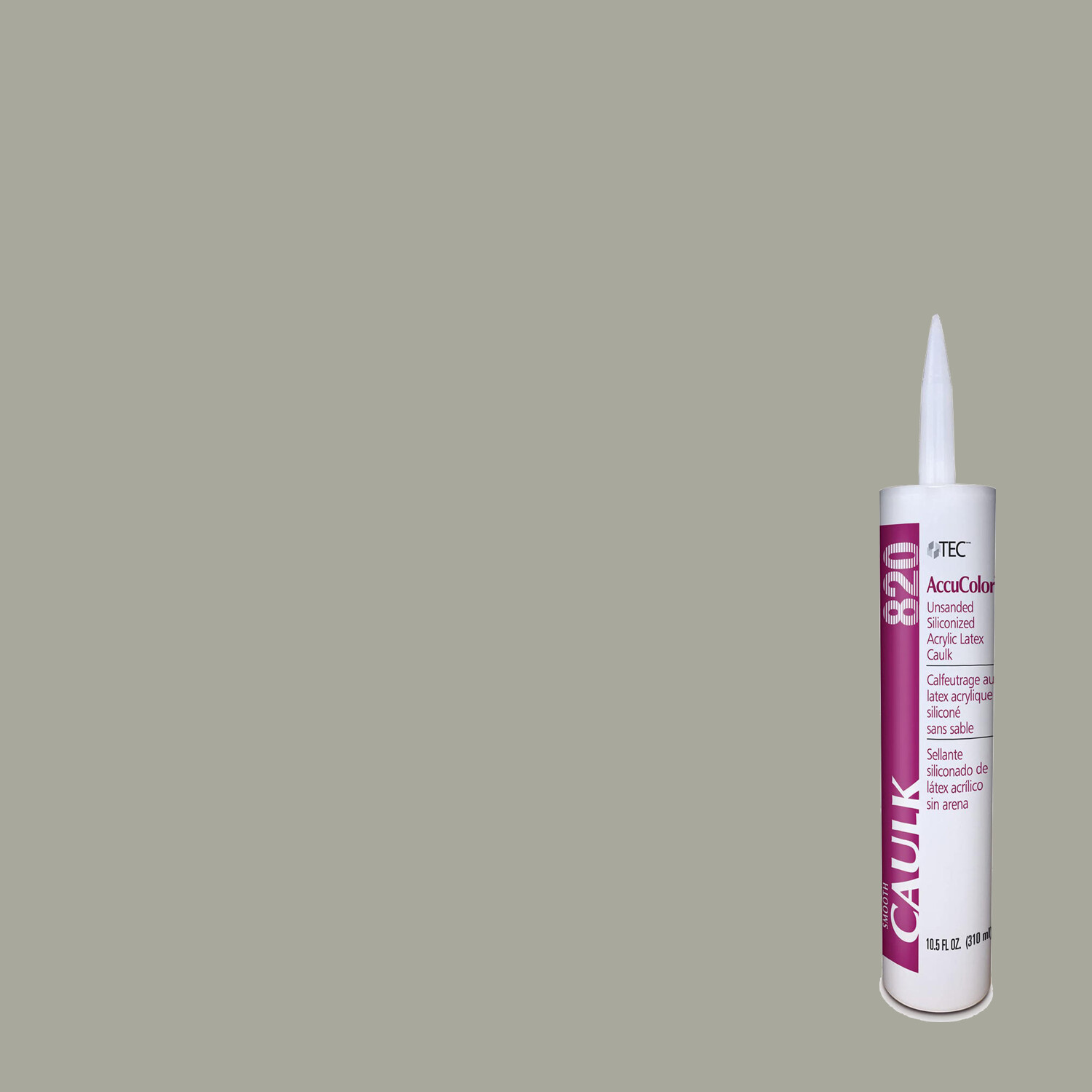 UnSanded Tile Caulk AccuColor #934 Slate Gray 310 ml