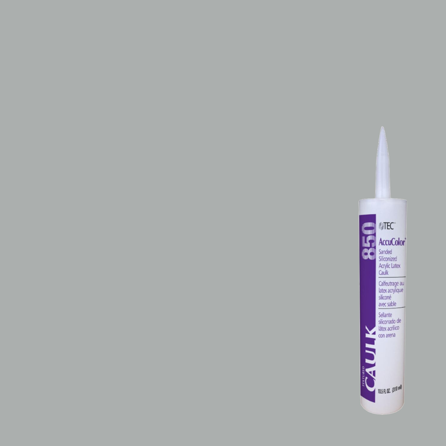 Sanded Tile Caulk AccuColor #908 Dove Gray 310 ml